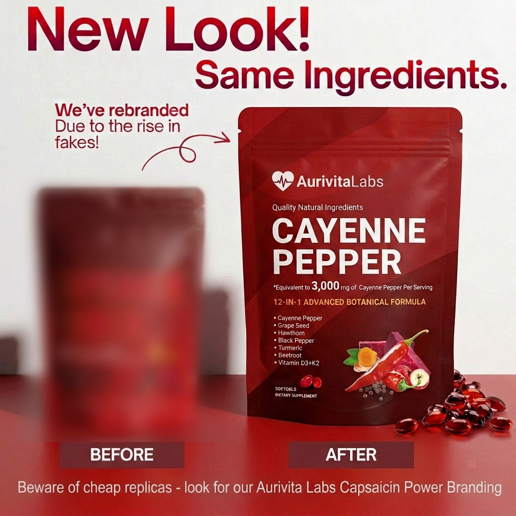 Aurivita Capsaicin Power - Cayenne Pepper Softgels